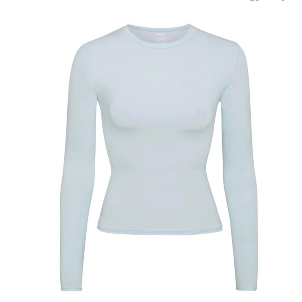 SKIMS FITS EVERYBODY LONG SLEEVE T-SHIRT